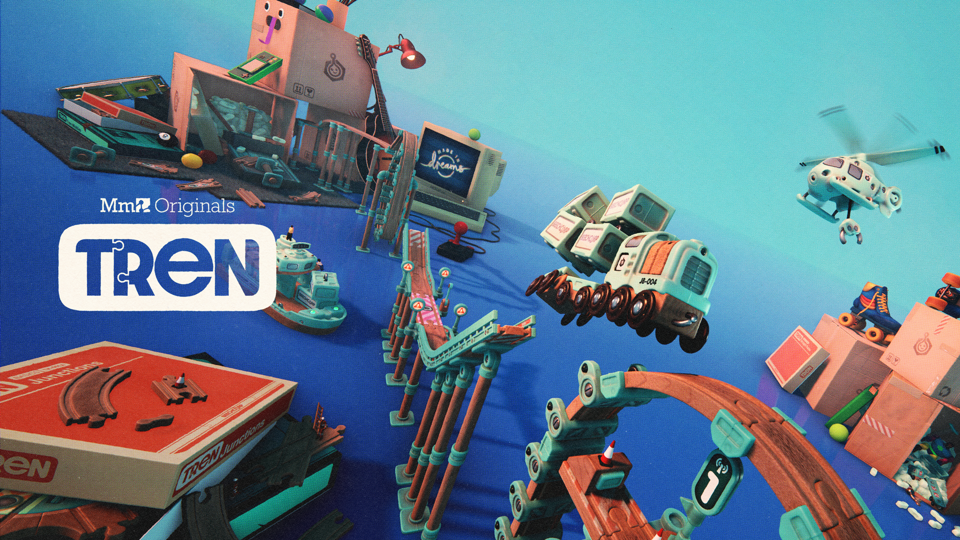 Tren, a game within a game, is a window into the spirit of Media Molecule
