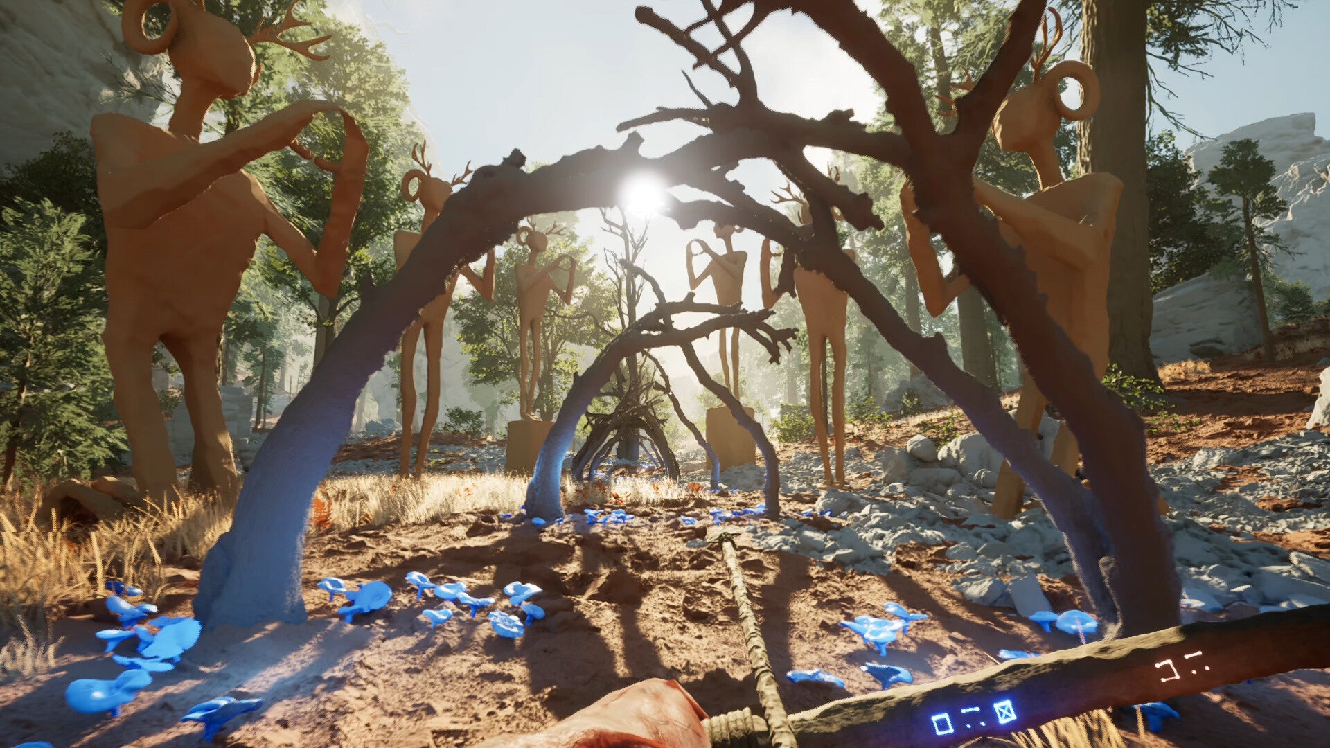 Fallout 76's lead artist is building a creepy single-player open world in The Axis Unseen