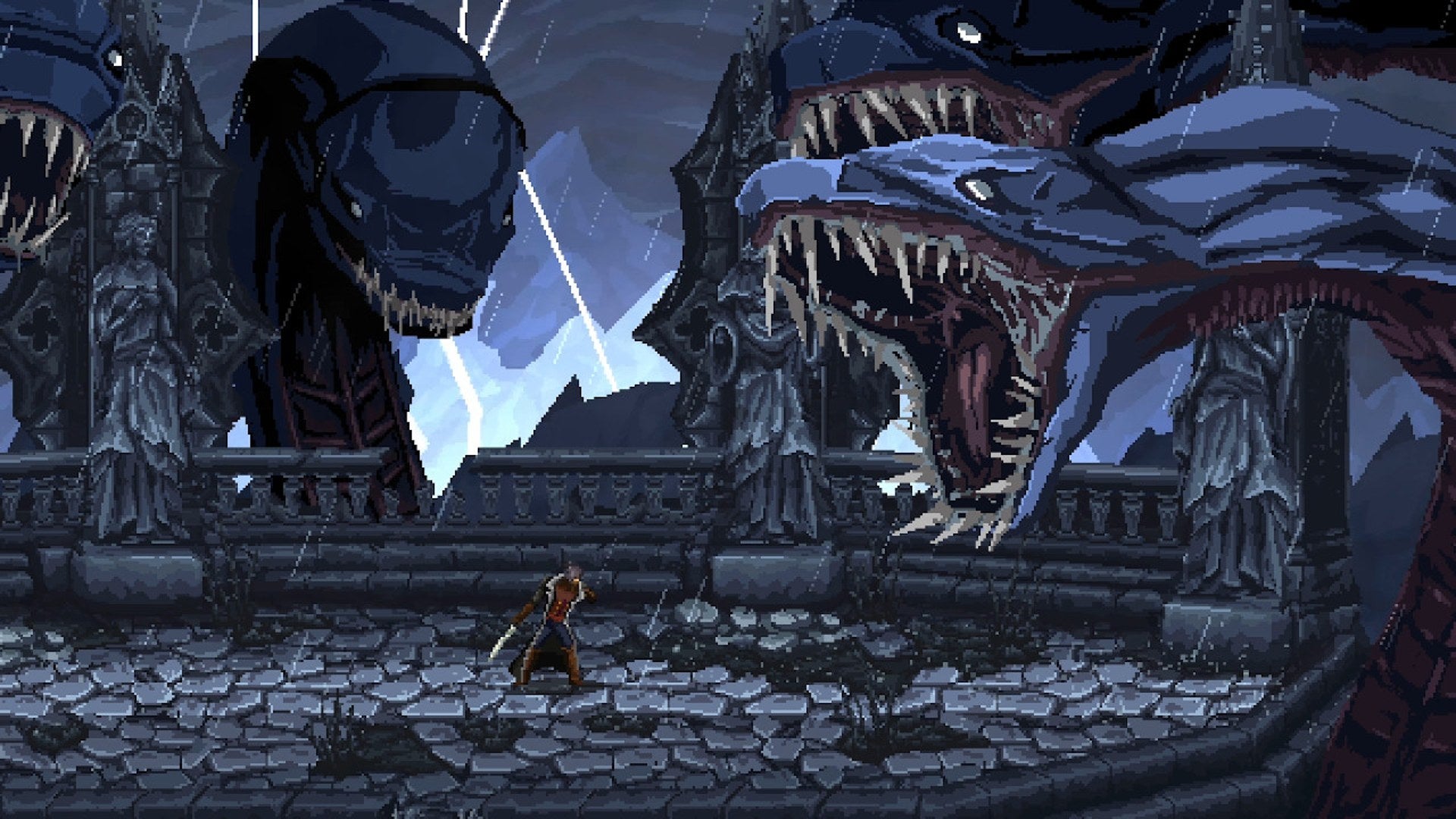 The Last Faith is a pixel art Metroidvania that’s really channelling Bloodborne