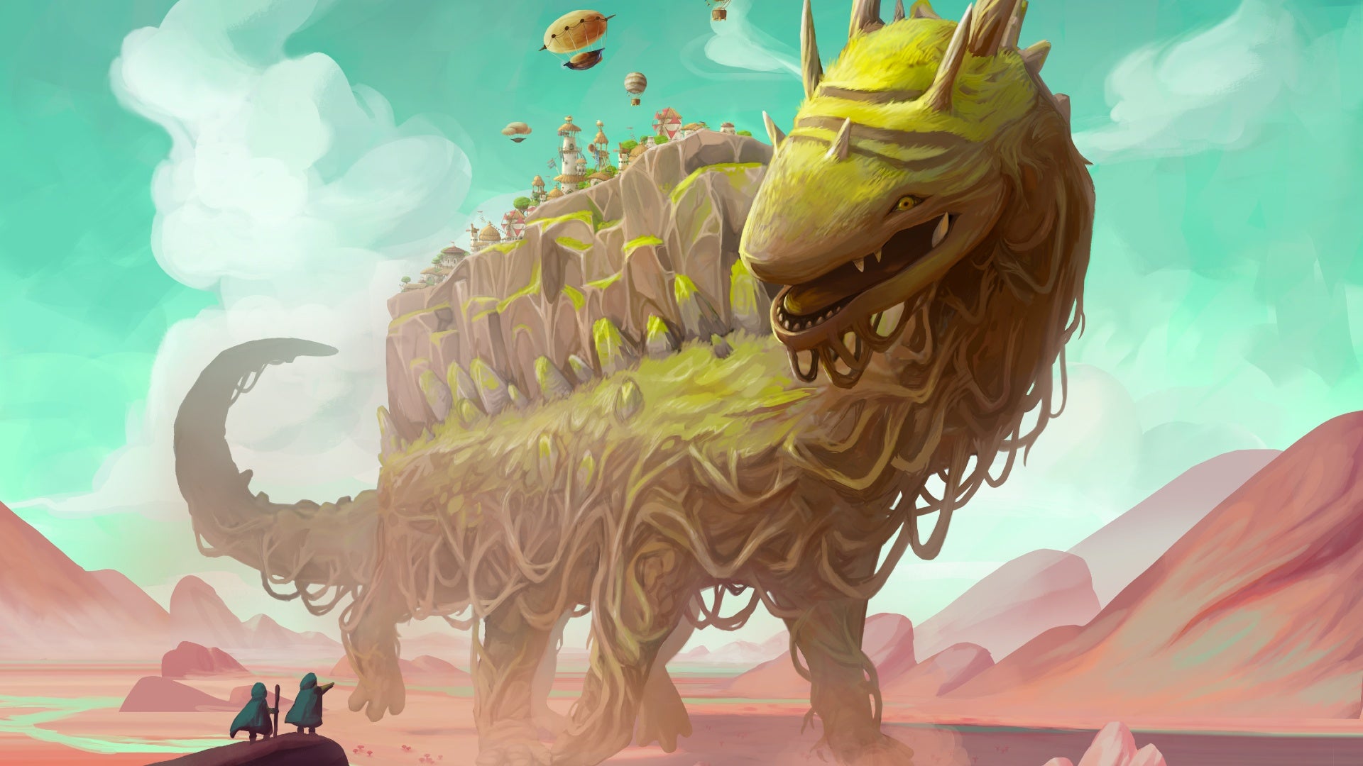 Indie citybuilder The Wandering Village finally brings its giant turtle to town next week