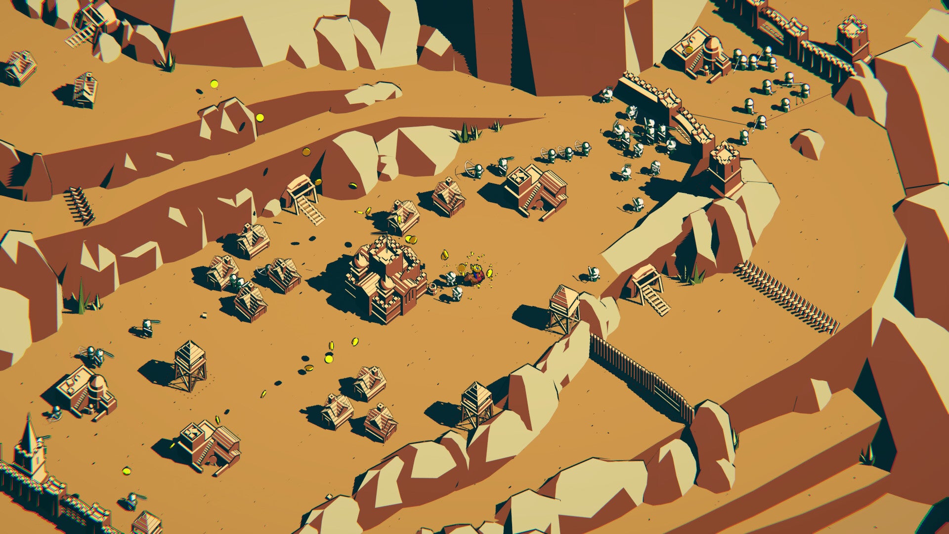 Thronefall: kingdom building, hack-and-slash, and the spirit of Lumines?!