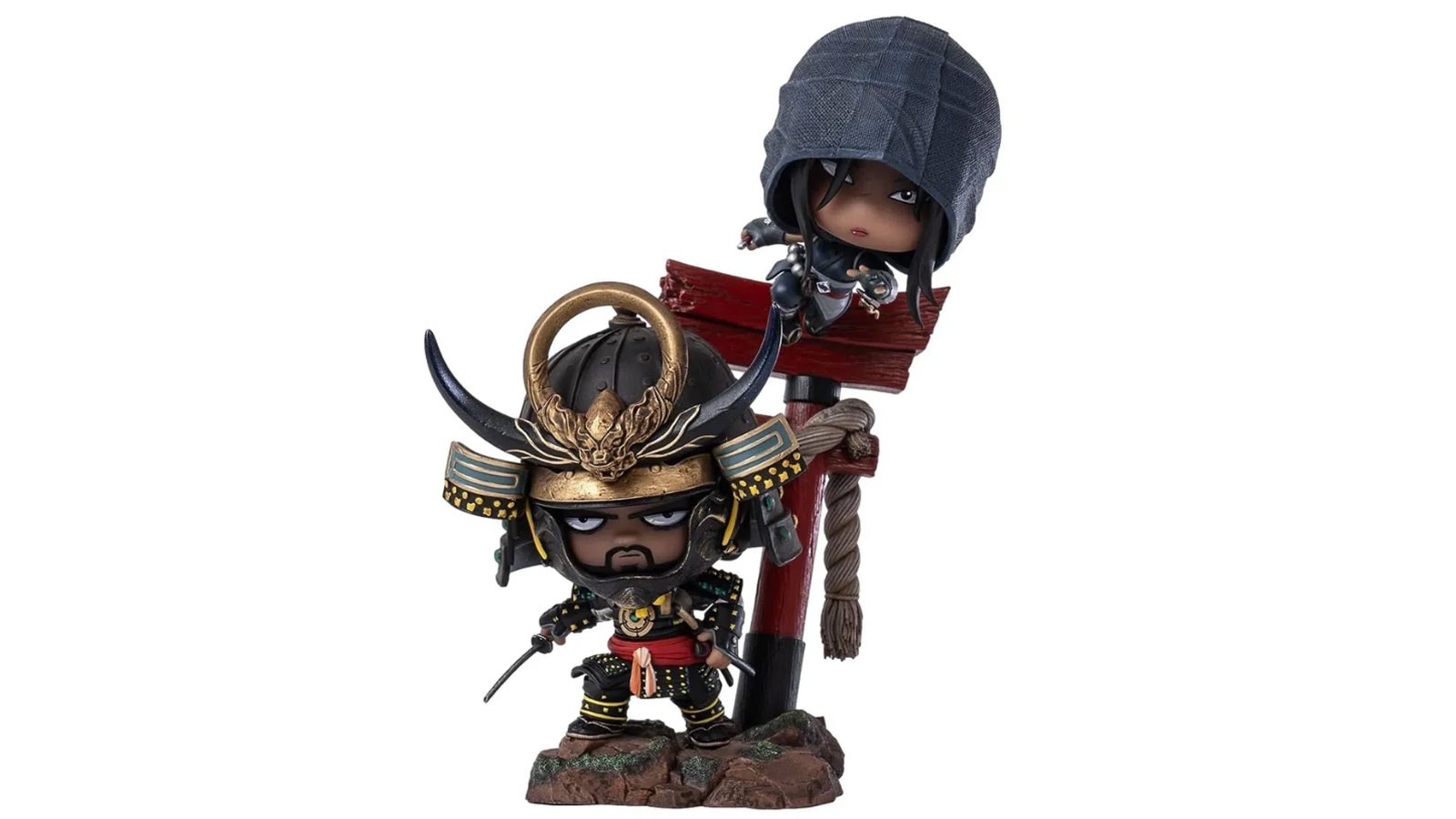 Assassin's Creed Shadows statue pulled, as company behind it acknowledges "insensitive design"