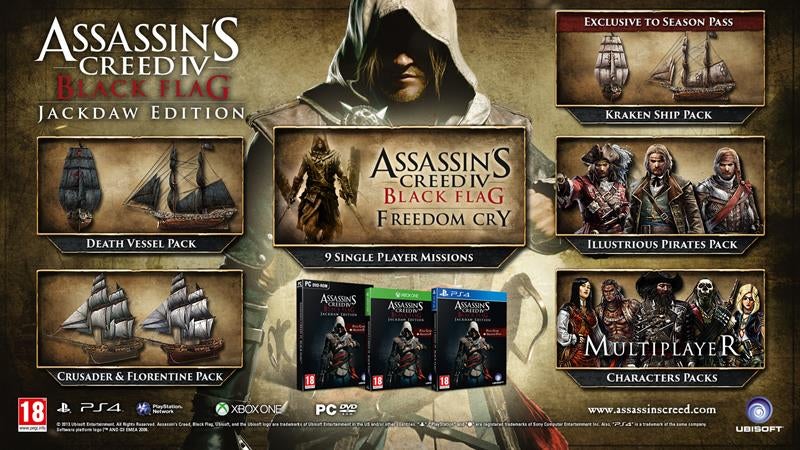 Ubisoft announces Assassin's Creed 4: Black Flag Jackdaw Edition