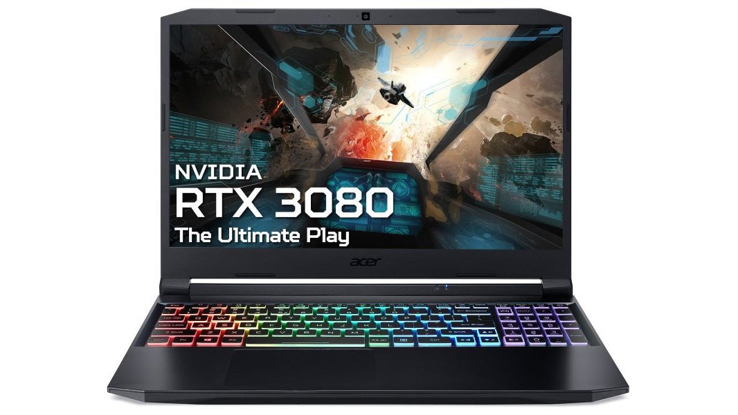 Get an Acer Nitro laptop with RTX 3080 + Ryzen 7 5800H for £1499