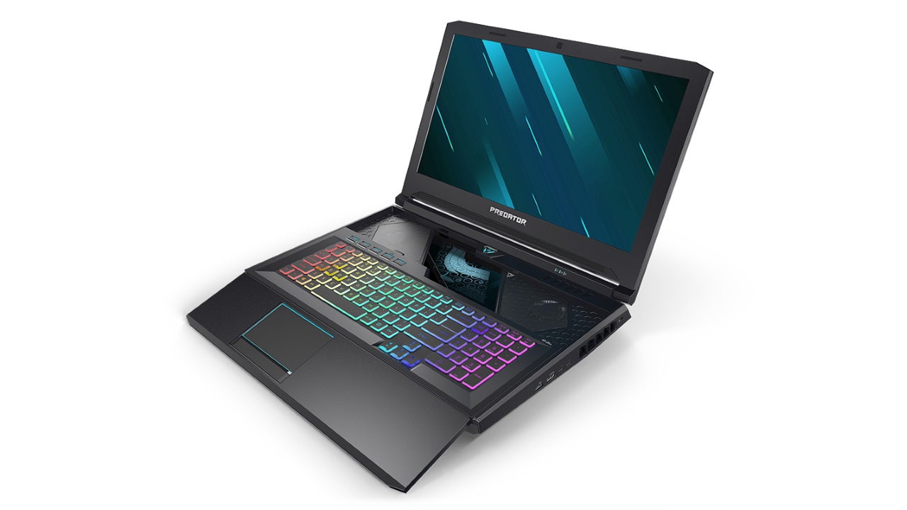 Acer's new Predator Helios 700 laptop has a real funky keyboard