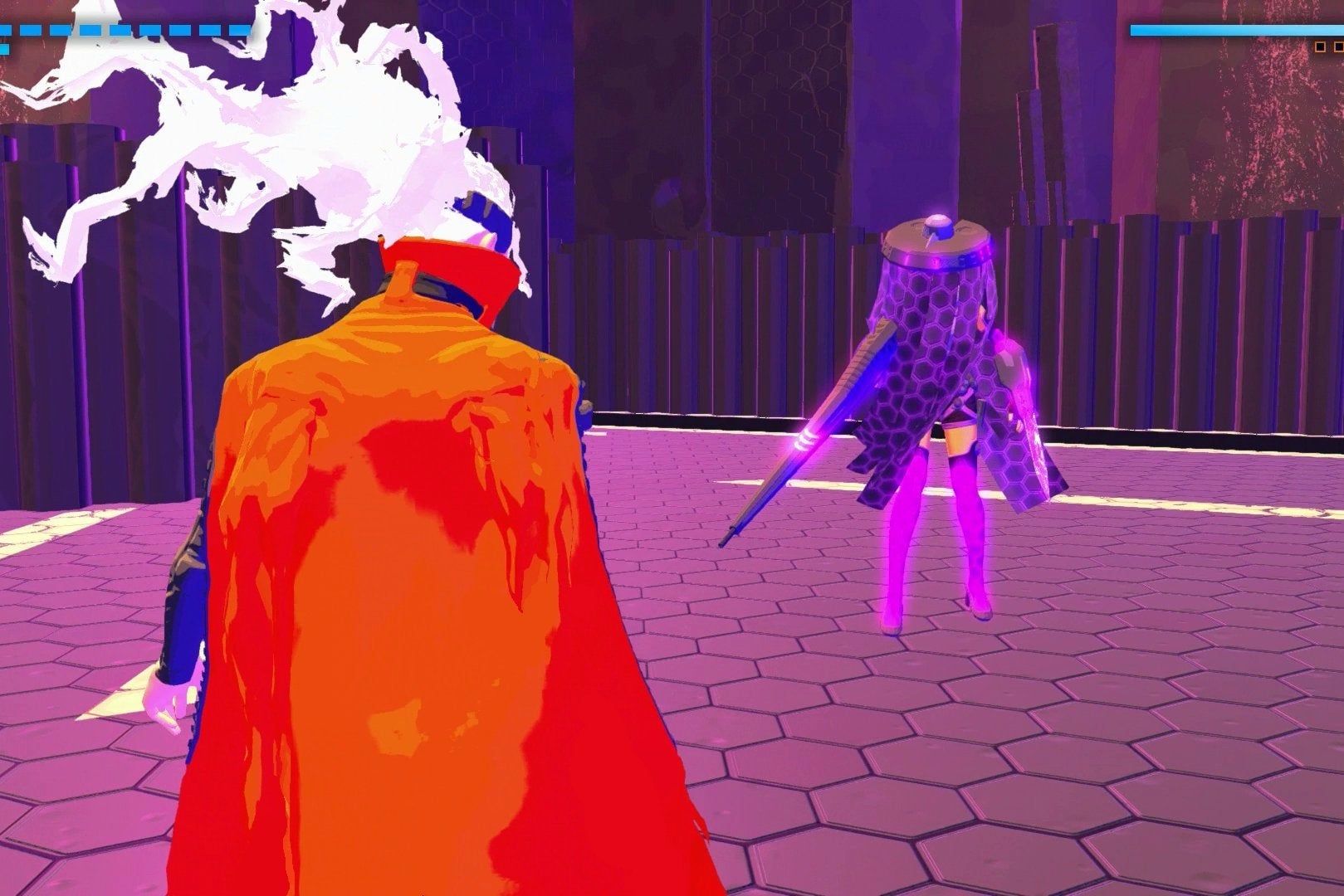 All boss action game Furi releases new trailer