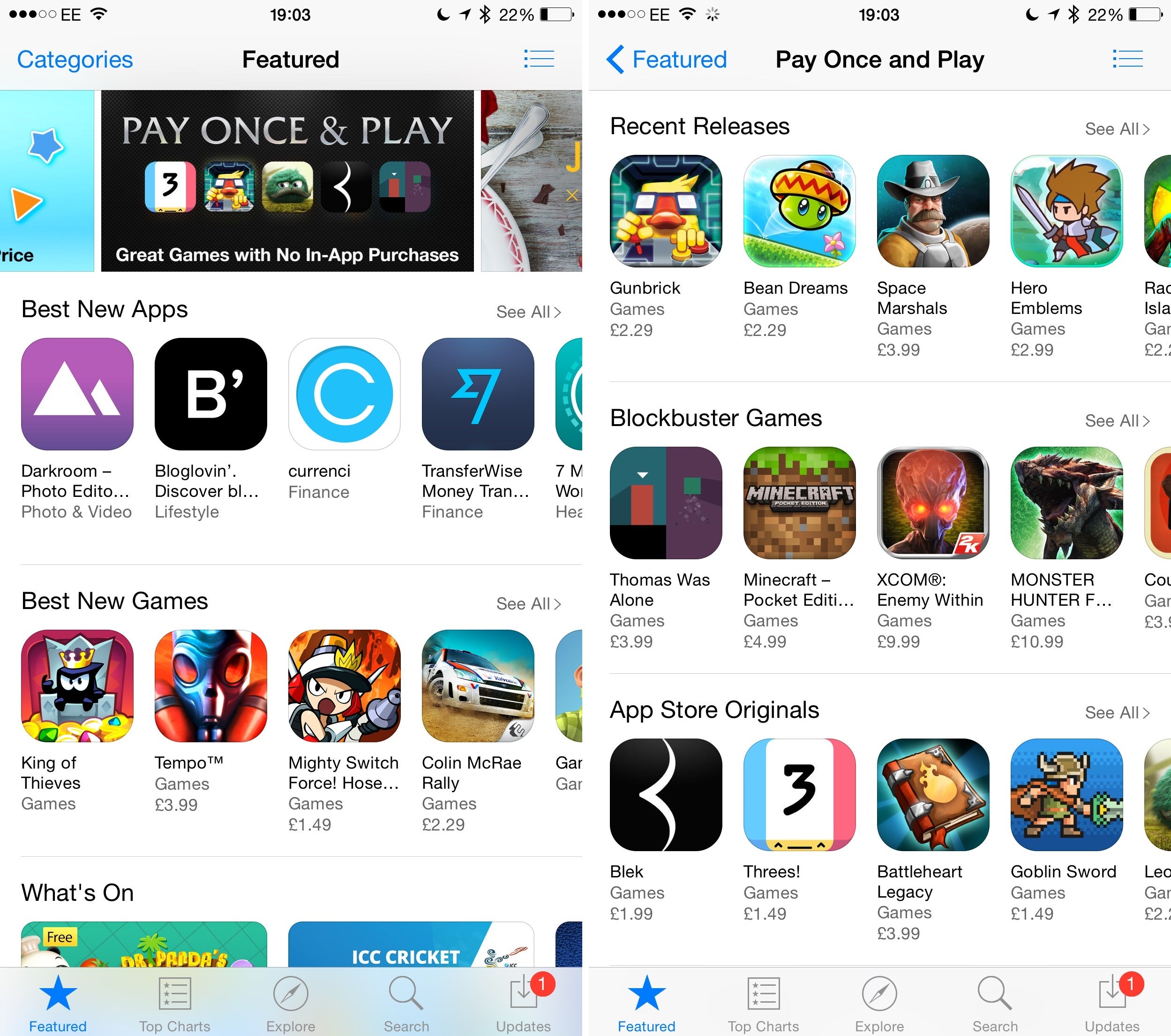 Apple adds new "Pay Once and Play" category to the App Store