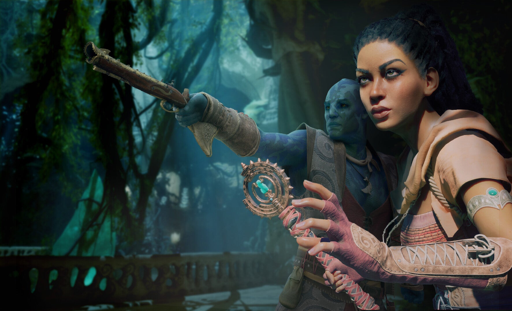 Avowed plays like a funny Obsidian role-player where you buddy up with the voice of Mass Effect's Garrus