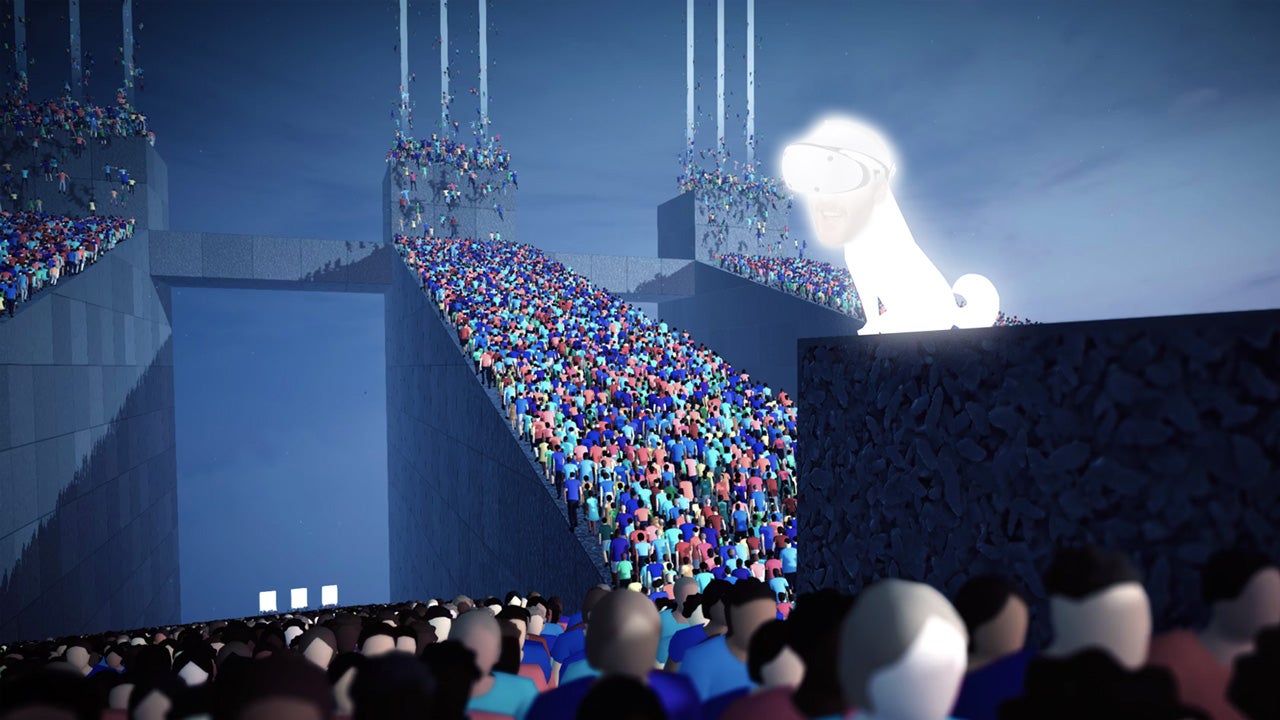 Humanity may be a perfect puzzler but its VR mode is underwhelming