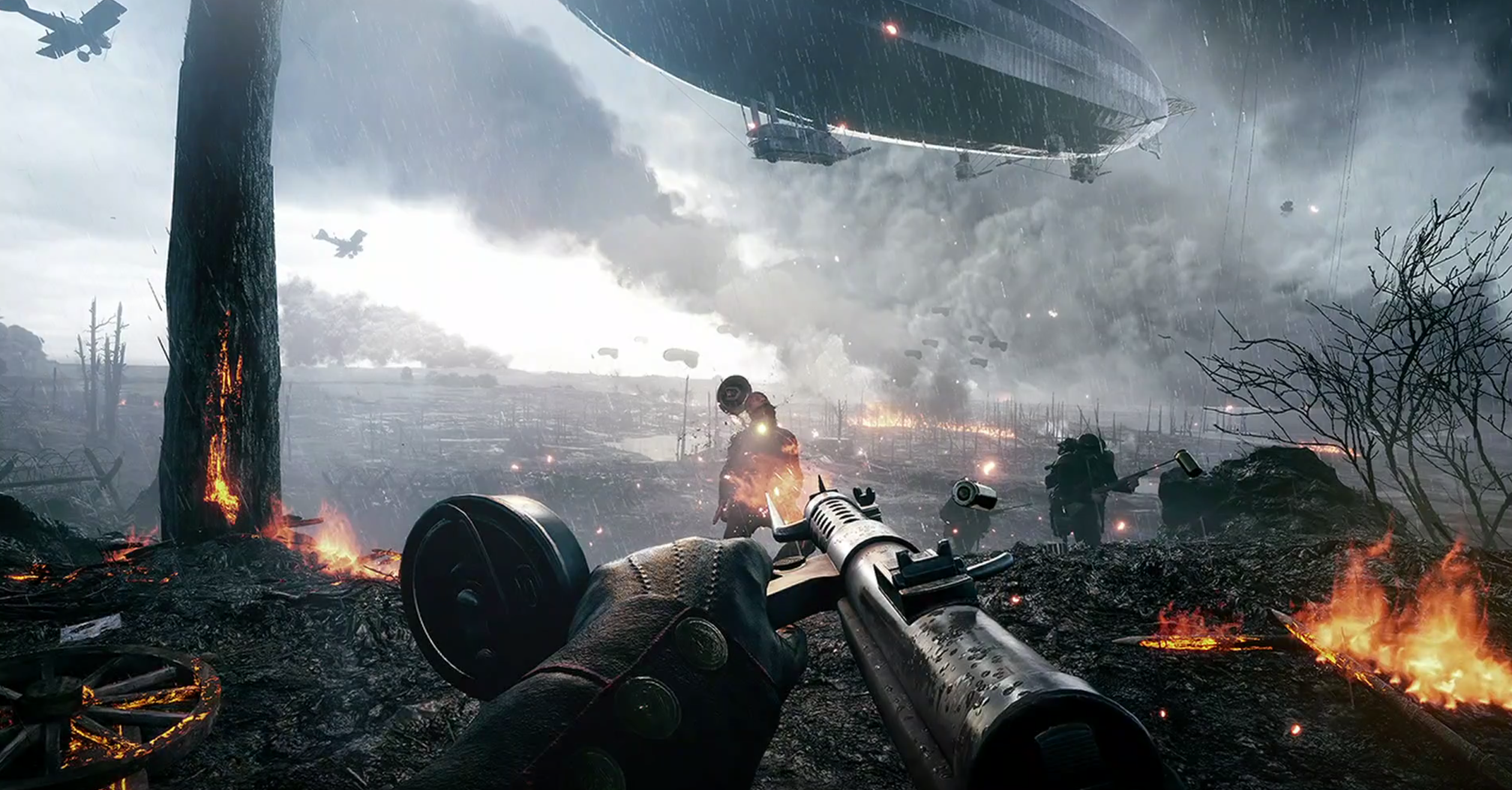 Battlefield 1 - release build footage shows new weapon, gold camo, Support class changes, more