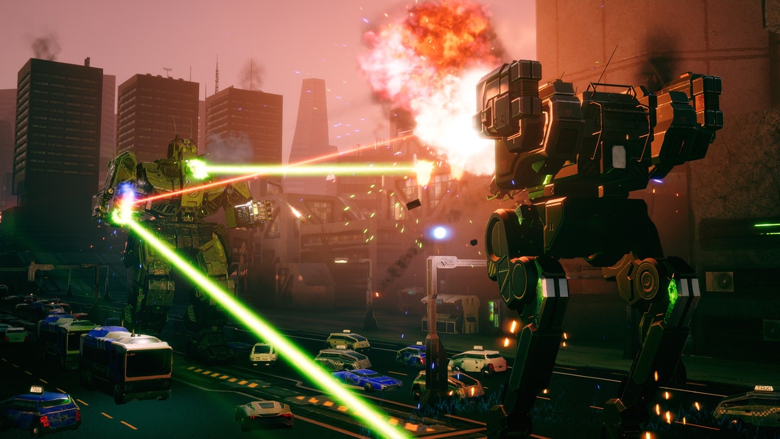 Battletech: Urban Warfare is stomping on all the cars today
