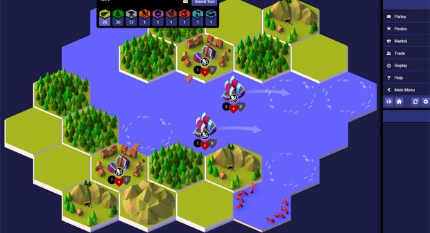 Buccaneers, Bounty & Boom out today from Neptune's Pride devs