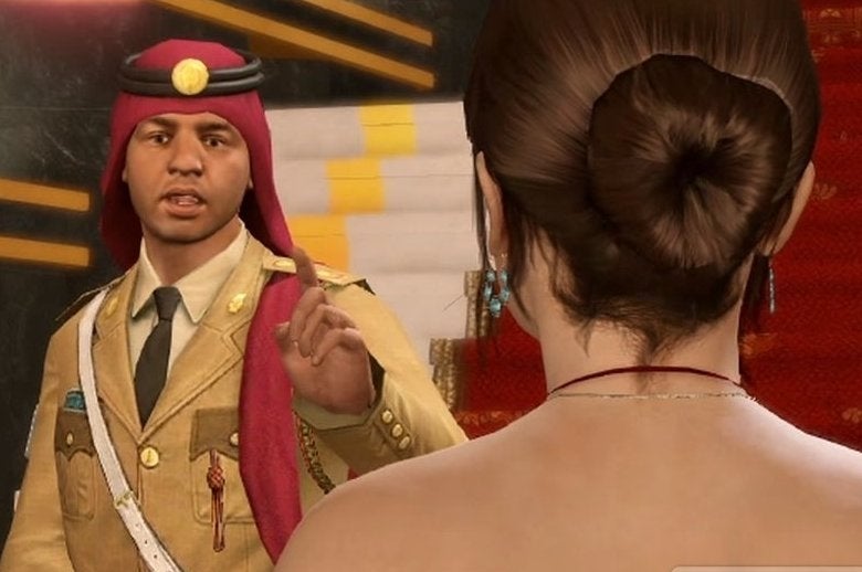 It looks like Beyond's PS4 version has lightened the skin tone of Saudi characters