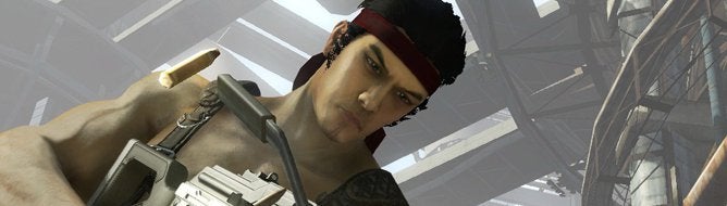 Shots and clip of Yakuza's Kazuma Kiryu in Binary Domain surface