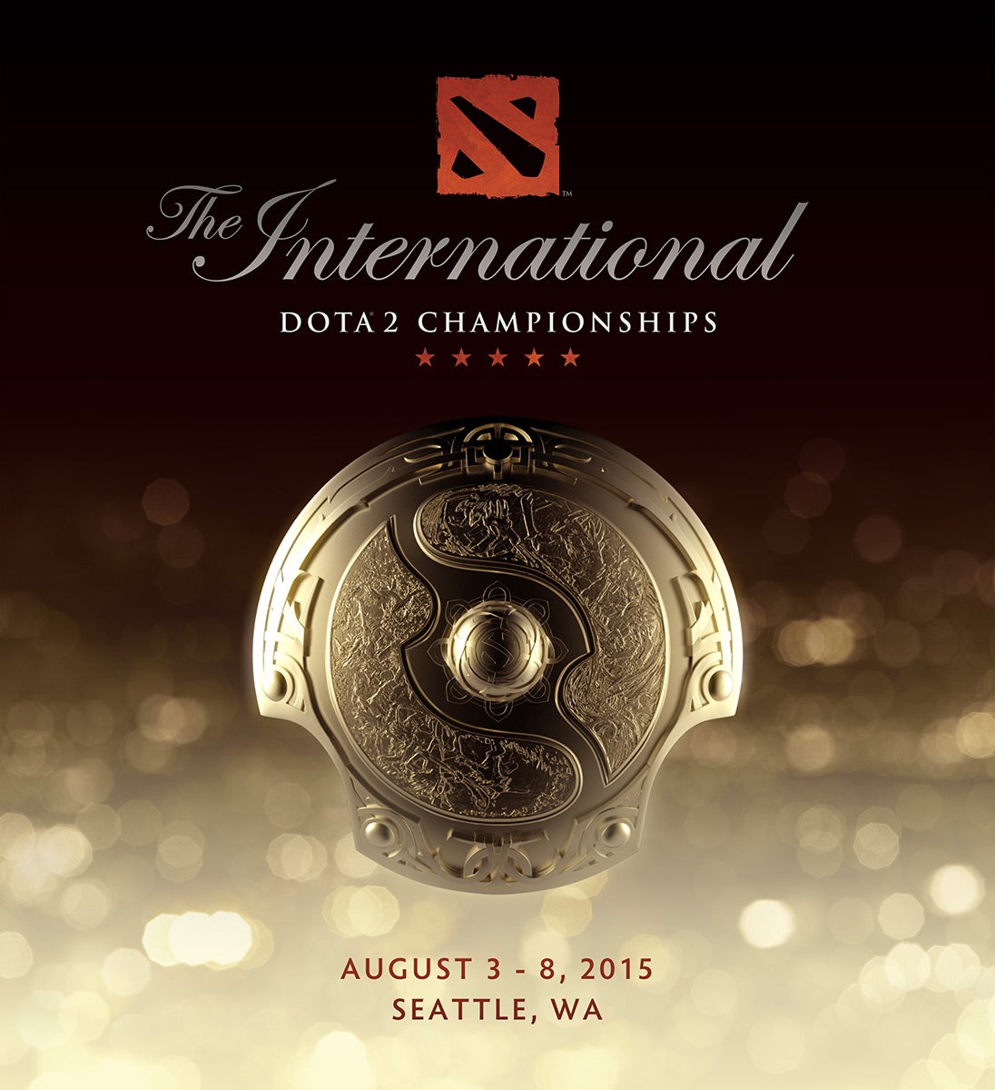 The International 2015 Dota 2 tournament takes place in August