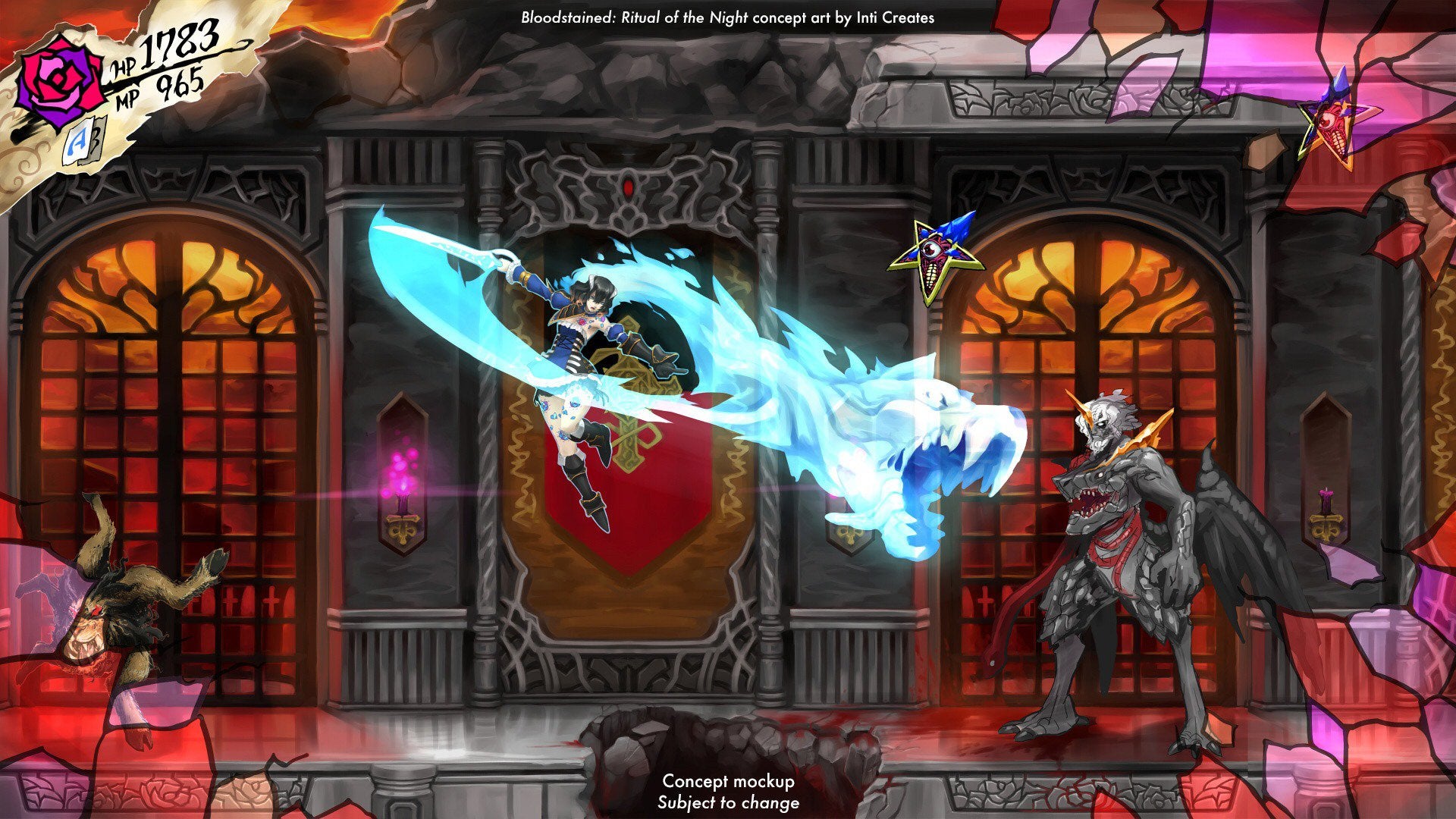 Watch IGA play an early build of Bloodstained: Ritual of the Night