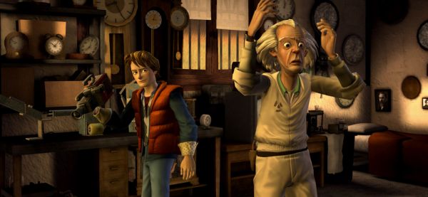 Back To The Future: In Game Shots