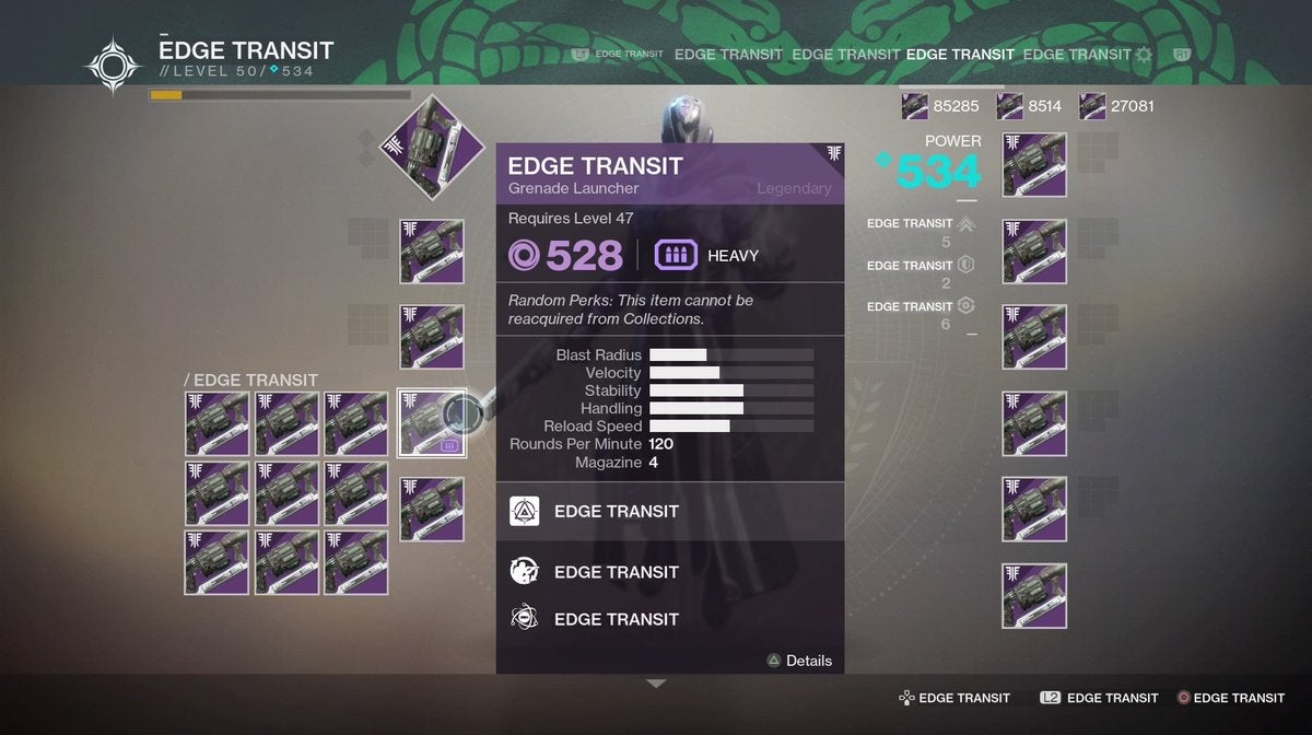 Bungie says Destiny 2's most ridiculed weapon is bugged
