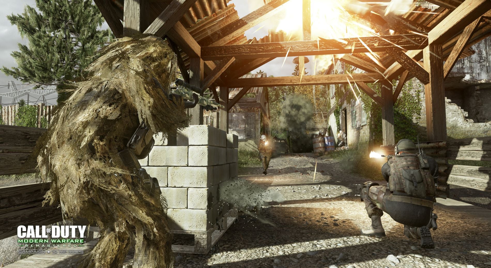 Flashbacks and flash bangs - it's the Call of Duty: Modern Warfare Remastered trailer