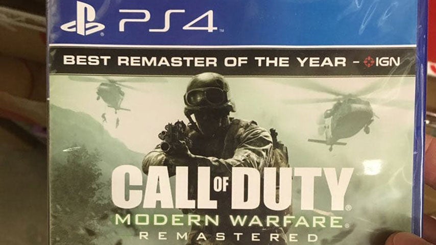 Call of Duty: Modern Warfare Remastered standalone leaks again, releasing this month or even this week - rumour