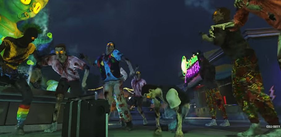 What do David Hasselhoff, breakdancing Zombies and Frankie Goes to Hollywood have in common? Call of Duty: Infinite Warfare