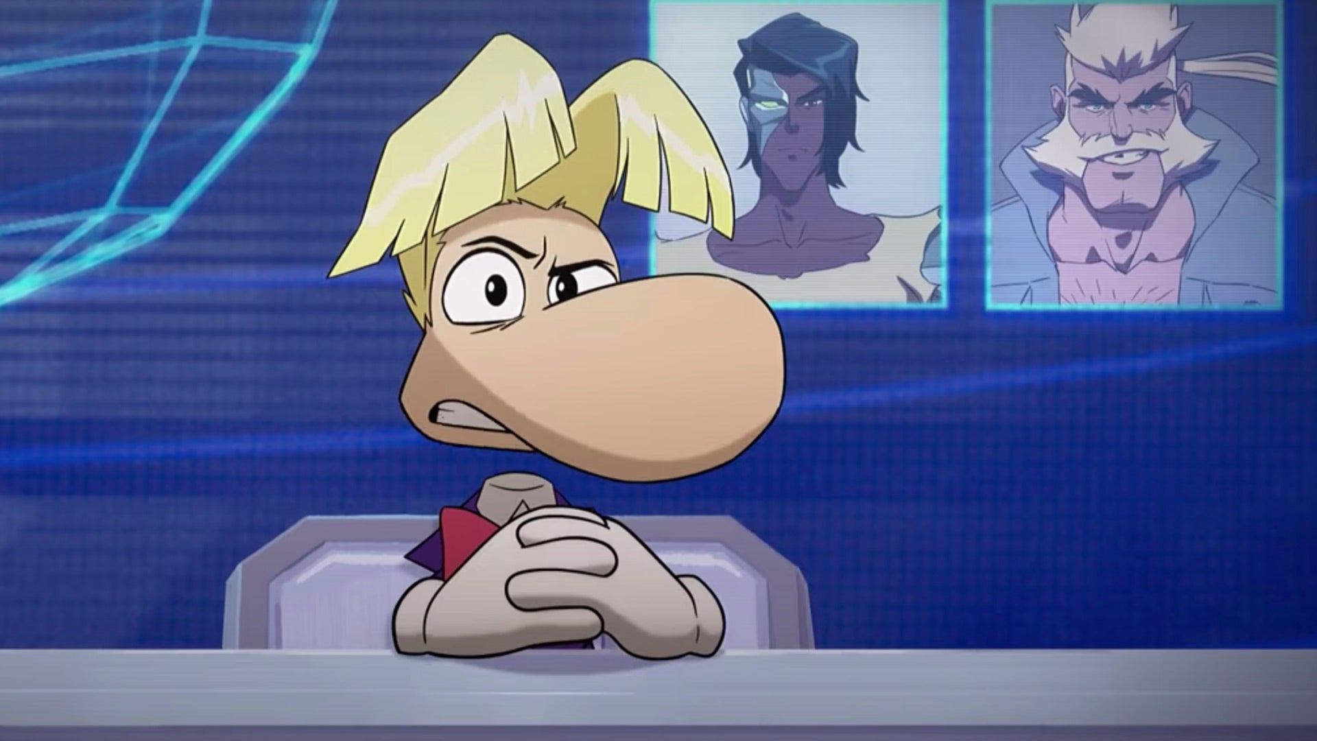 Netflix's wild Far Cry Blood Dragon anime Captain Laserhawk welcomes Rayman in new trailer