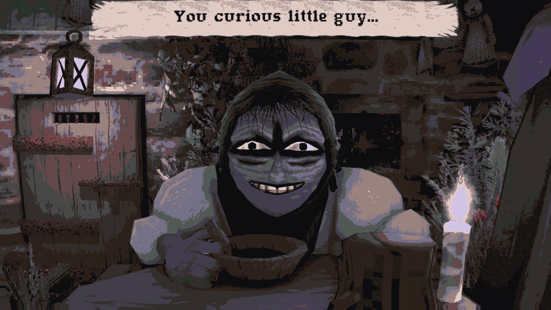 Carimara is a wonderfully grubby looking game about talking to Norman-folklore inspired creeps and exercising ghosts with cards