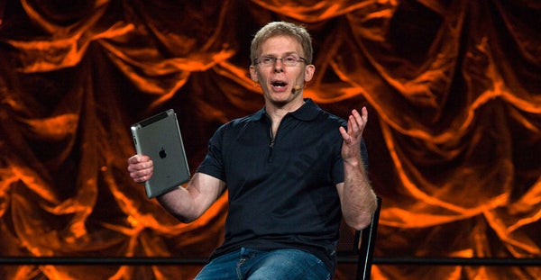 Gather, Mortals: Carmack Speaks (And id Streams It)