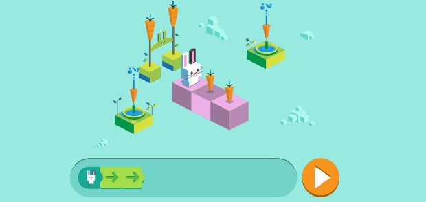 This week's Google Doodle teaches kids to code