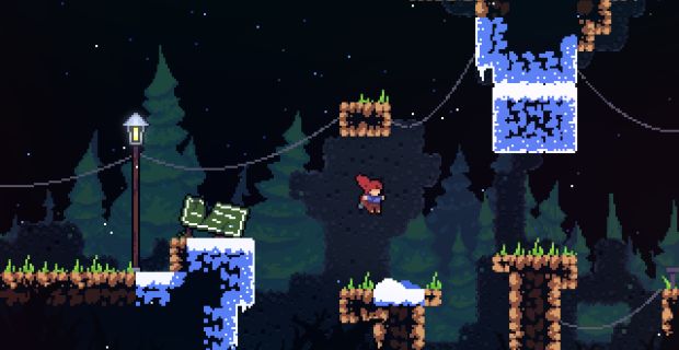 Mountain-climbing platformer Celeste coming in January