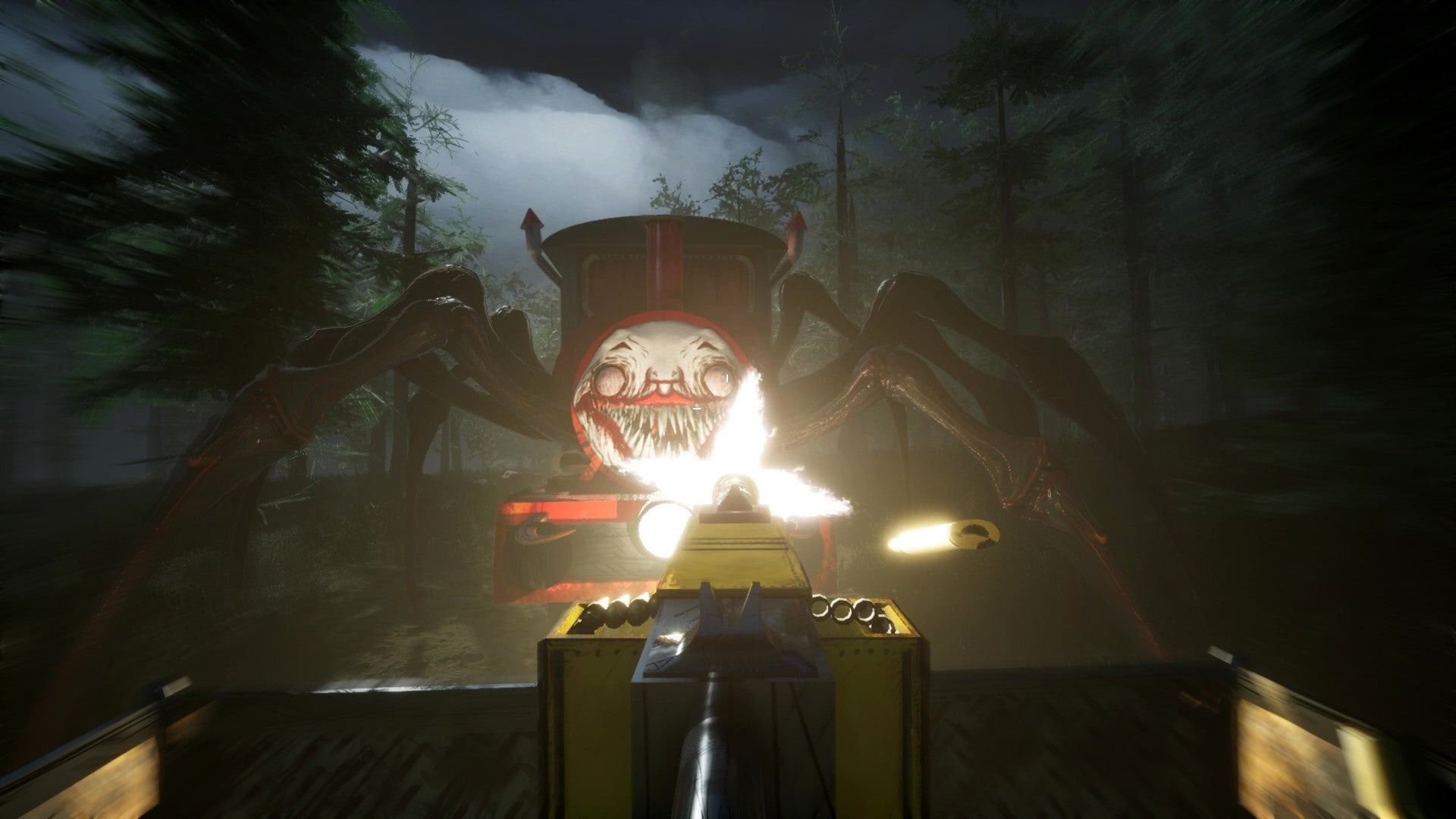 Choo-Choo Charles is survival horror with a hungry spider-legged train