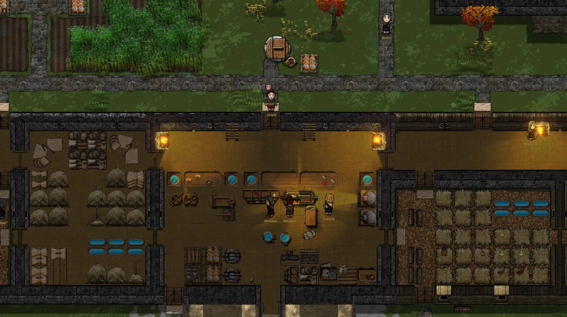 Clanfolk looks like RimWorld set in the medieval Scottish highlands