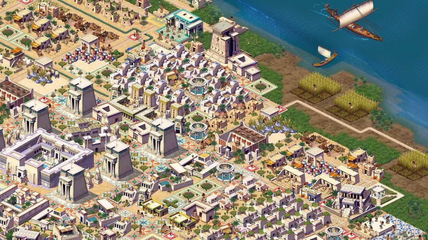 Classic city builder remake Pharaoh: A New Era now has a demo on Steam