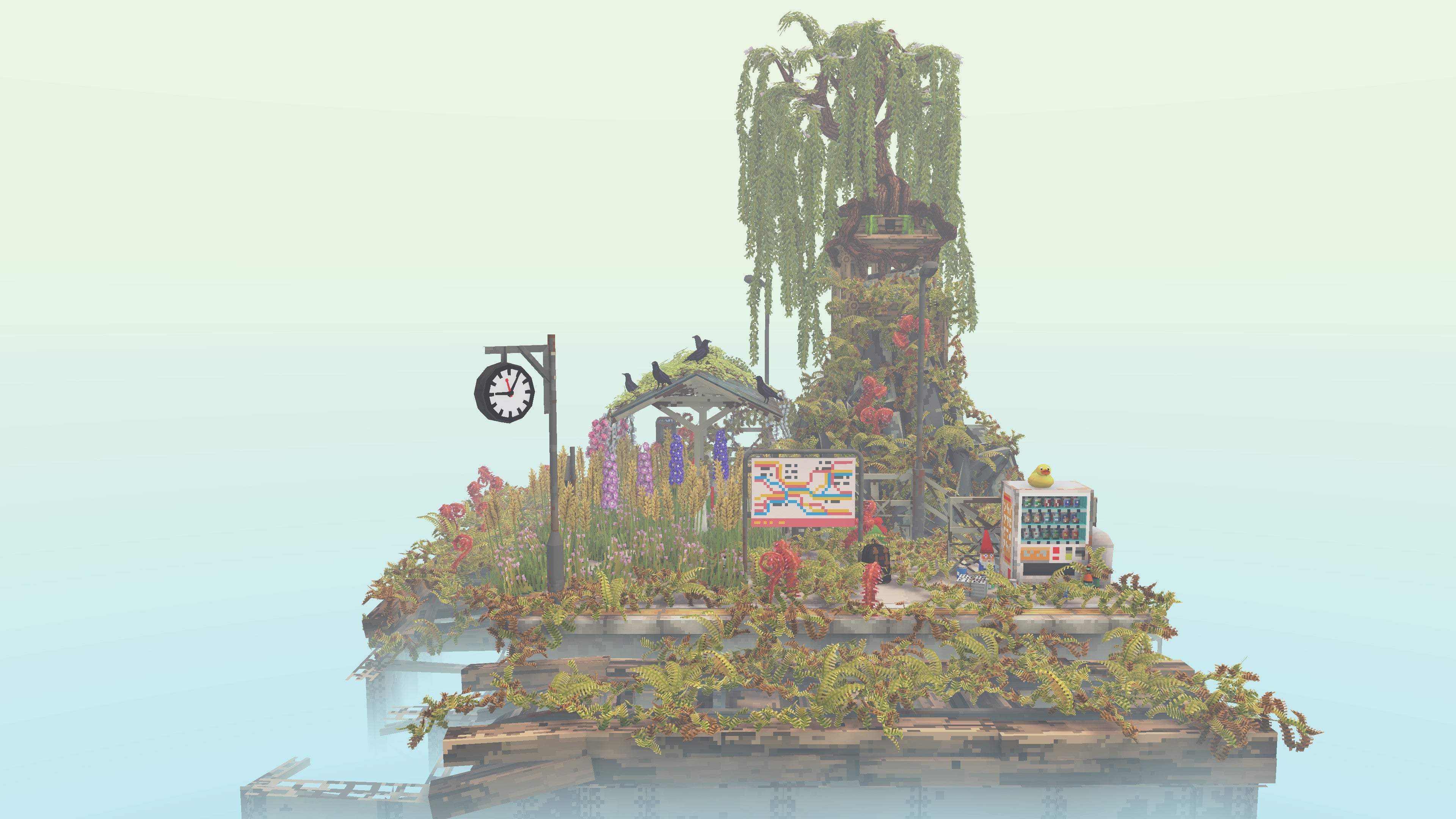 Chill junkyard gardening sim Cloud Gardens is out now