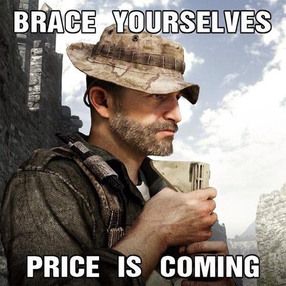Call of Duty Ghosts: Captain Price DLC confirmed, new rubber duck gun camo & more revealed