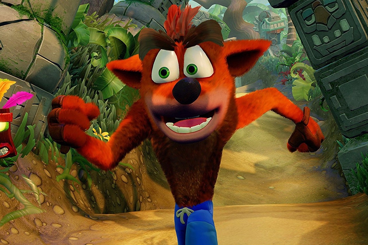 Crash Bandicoot N.Sane Trilogy smashes UK chart top spot for second week