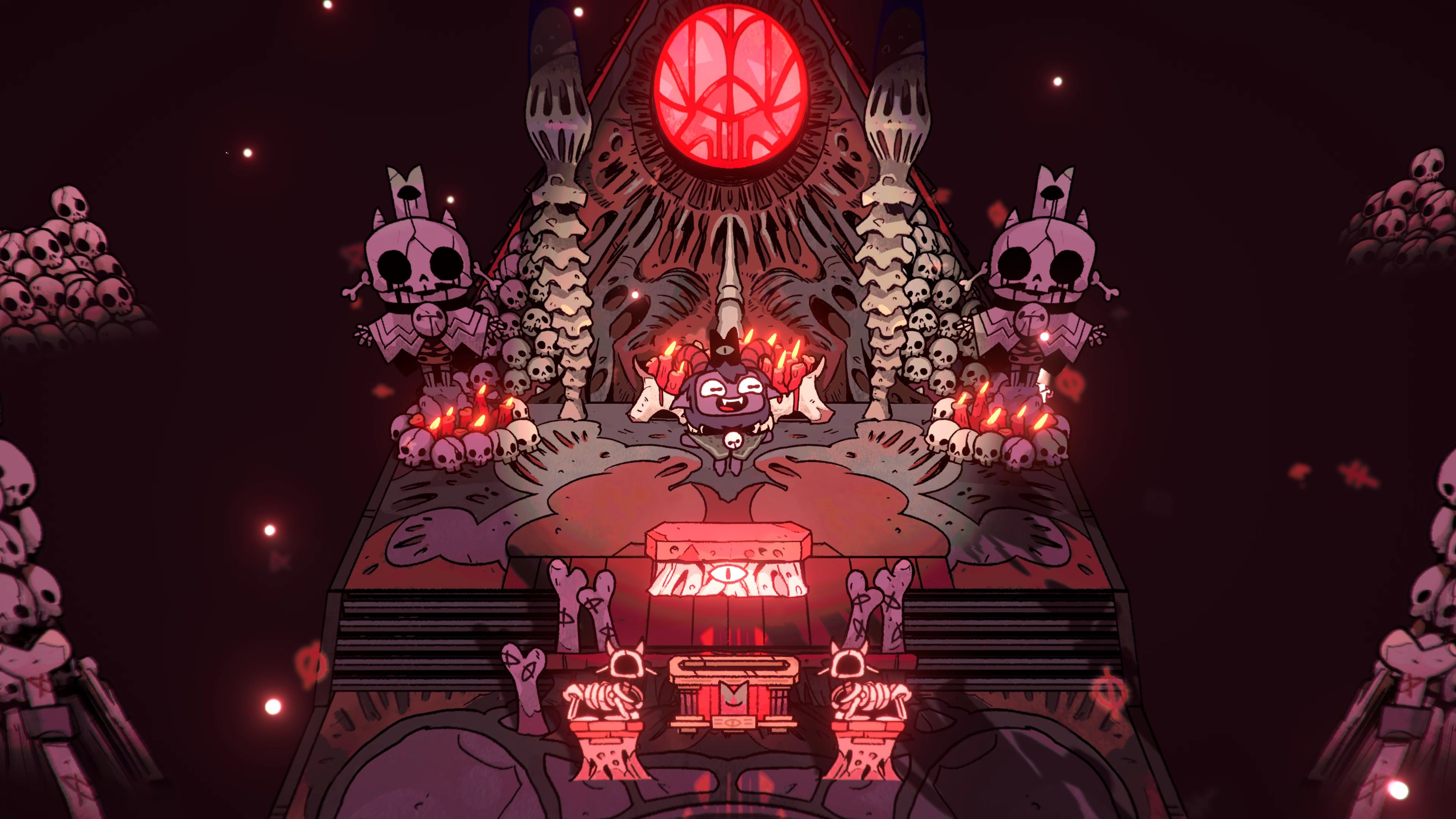 You can play Cult of the Lamb with a friend in a local co-op update this summer