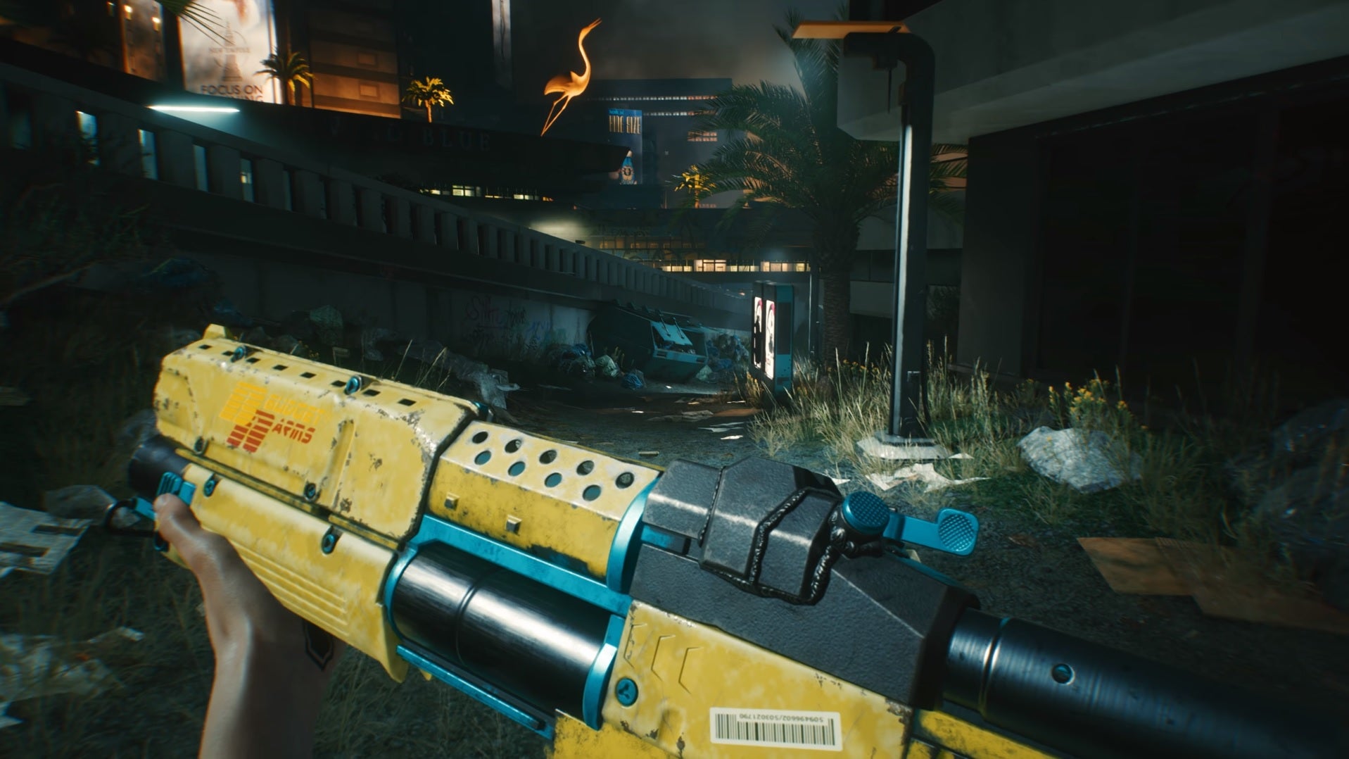 Cyberpunk 2077 has tons of weapons