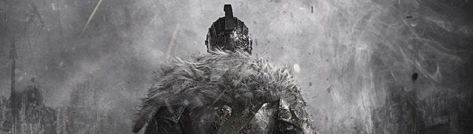 Dark Souls 2 box art shows our hero facing backwards
