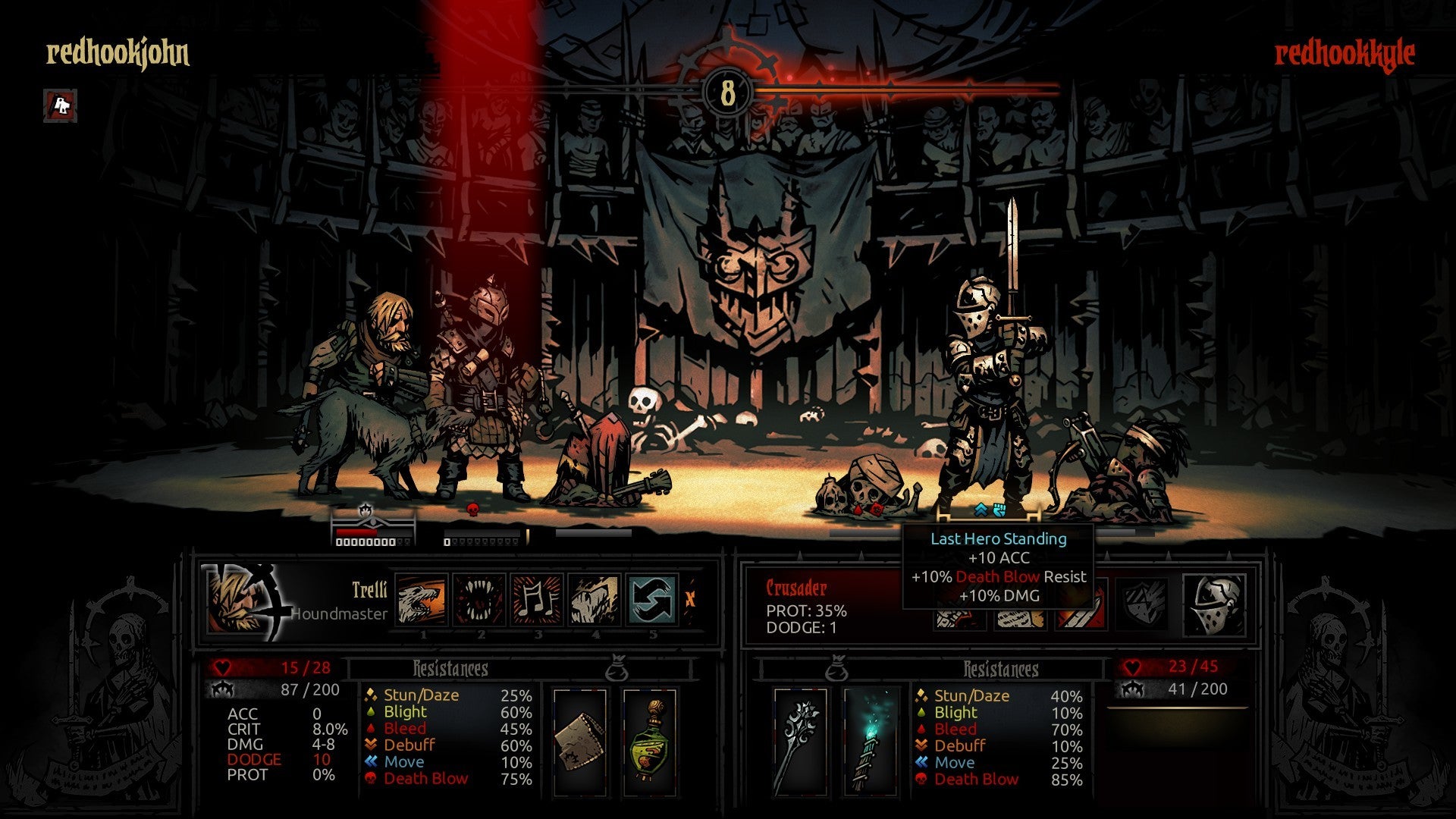 The Butcher's Circus brings PVP brawls to Darkest Dungeon
