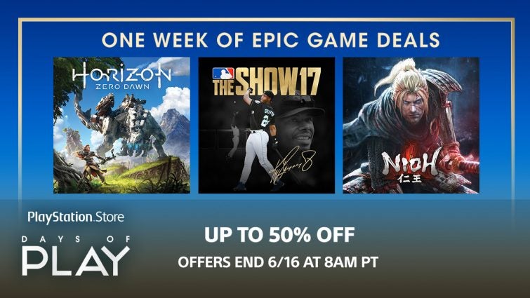 Sony kicks off PlayStation Days of Play sale