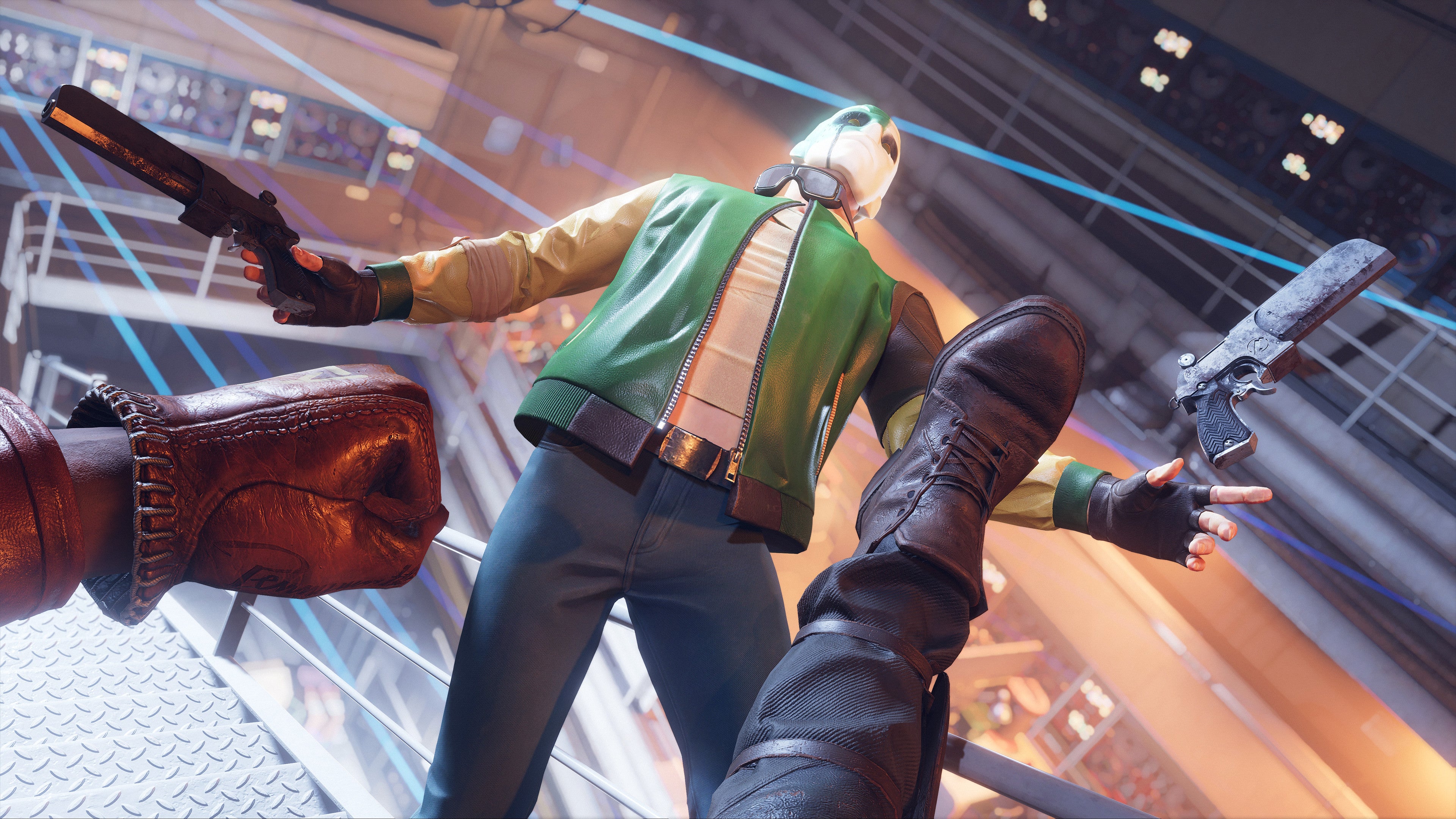 Deathloop booted its melee system in favor of kicking