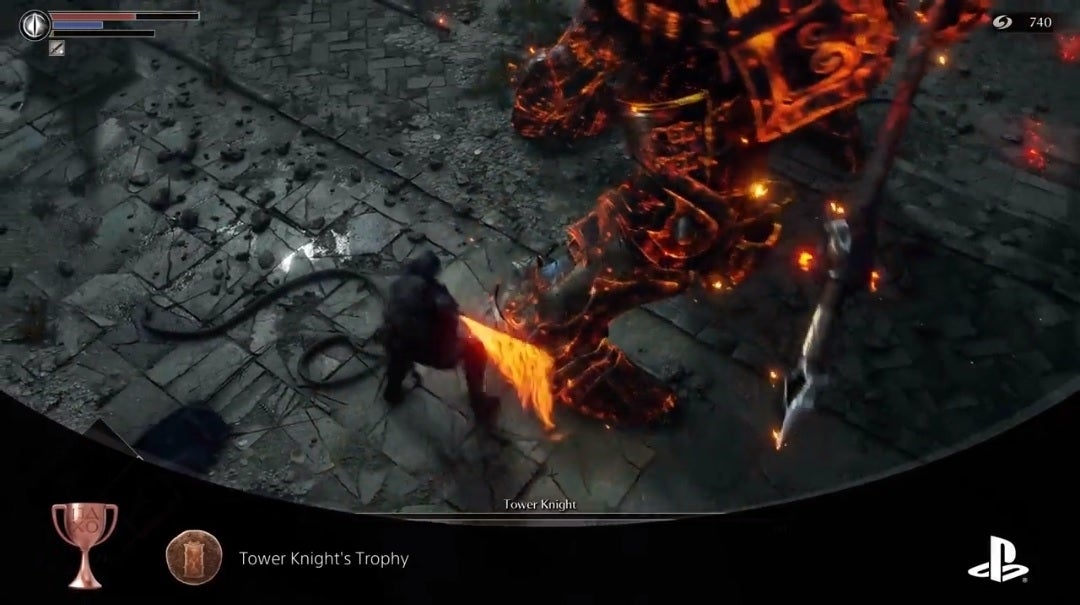 Demon's Souls player discovers the PS5 records mic audio as it captures Trophy gameplay via their own rousing boss kill clip