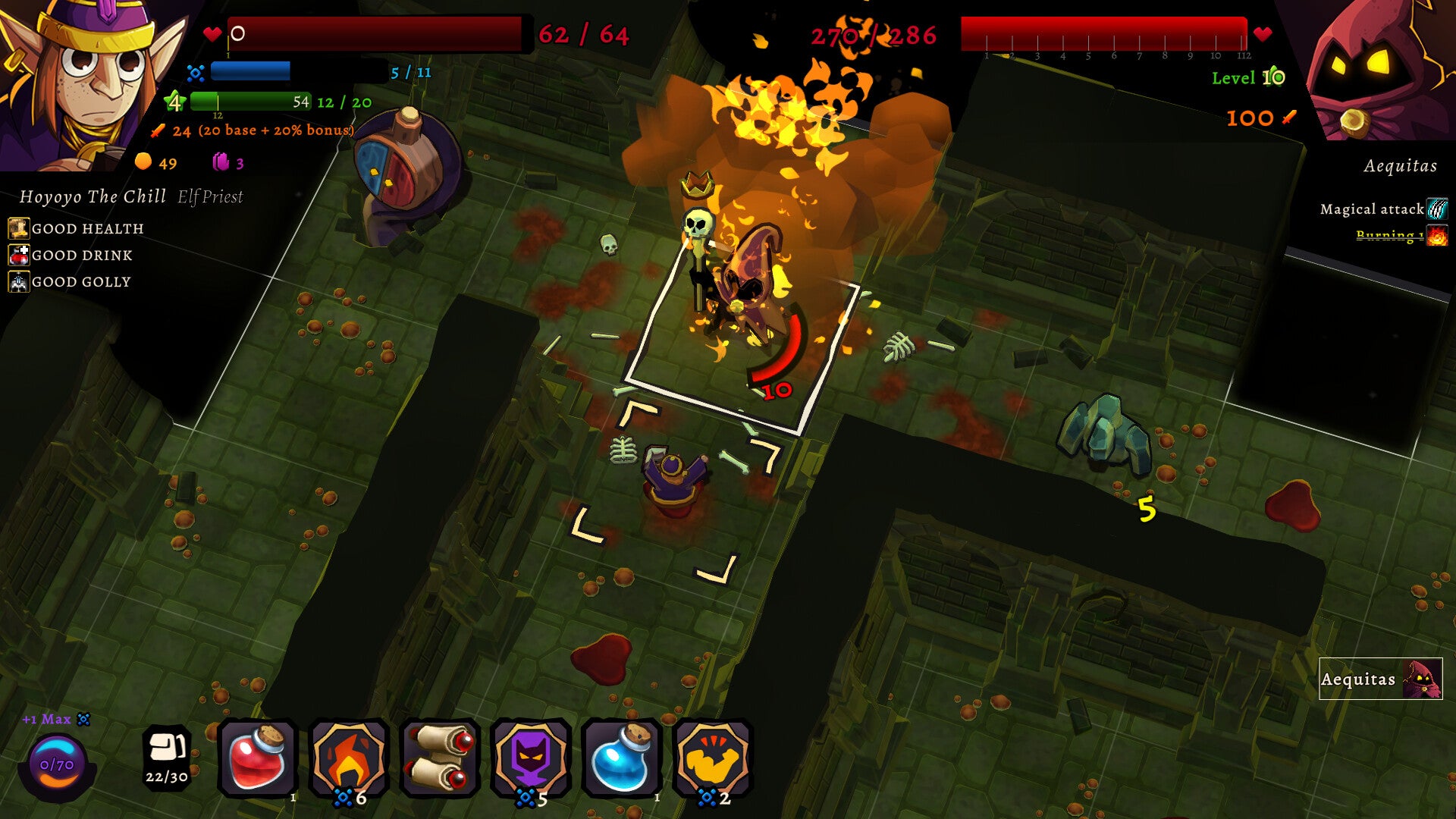 Ace puzzler Desktop Dungeons: Rewind has a demo and incoming daily challenges