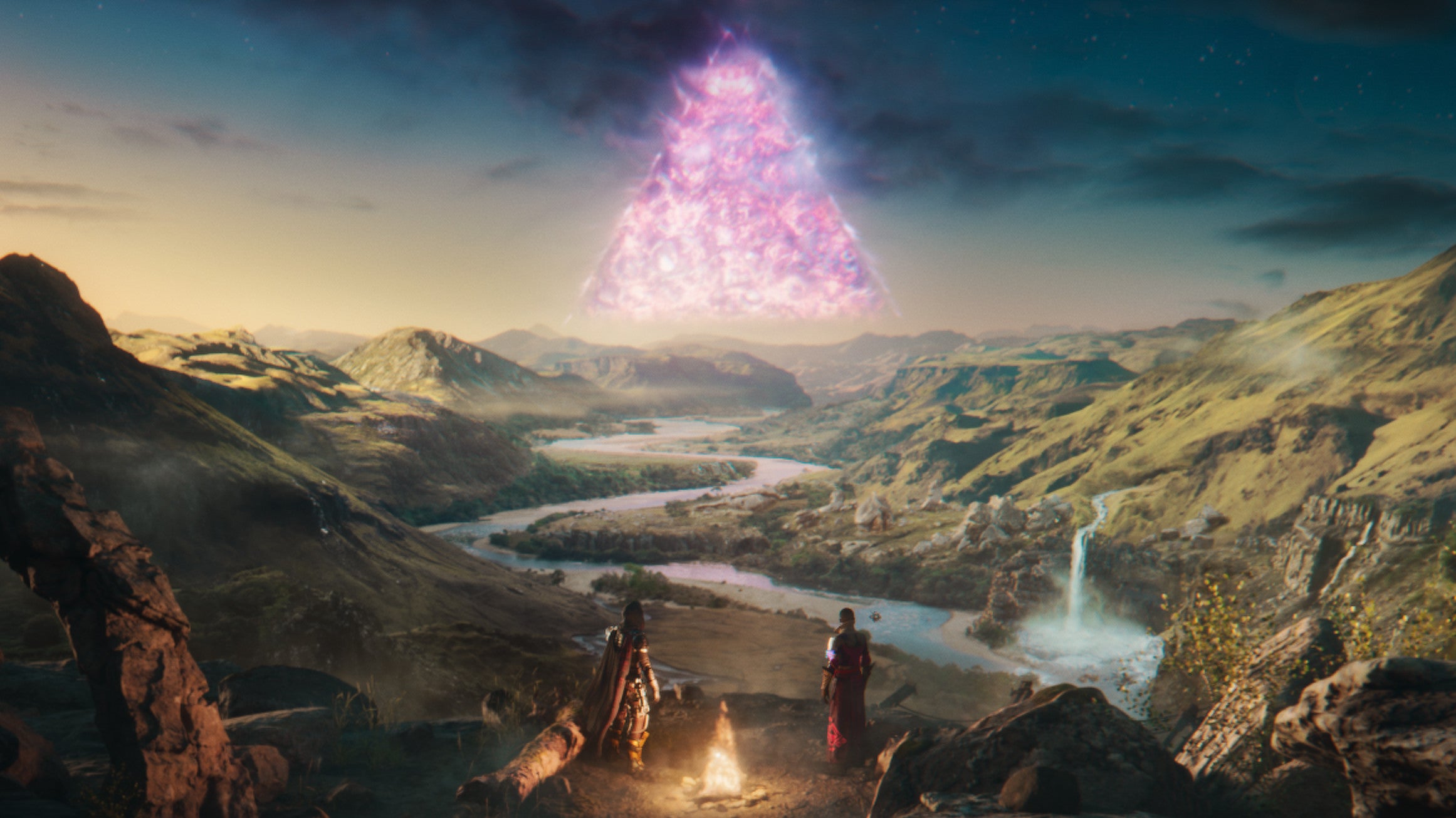 Destiny 2: The Final Shape shows cool big triangle (also resurrection of Nathan Fillion)
