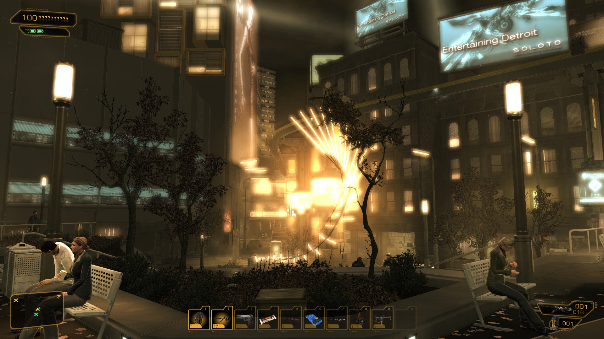 Deus Ex: Human Revolution DC mod restores the golden glow