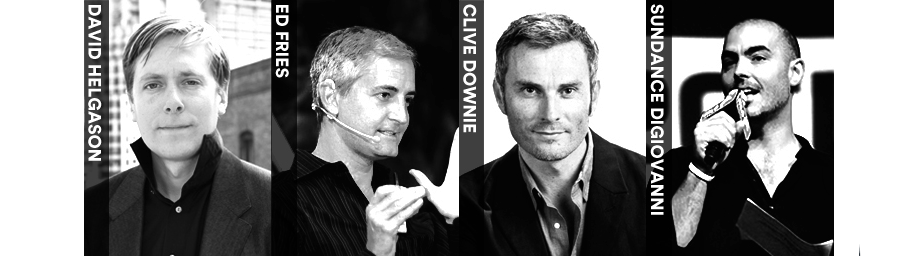 D.I.C.E. Summit 2014: speakers include Ed Fries, David Helgason, Sundance DiGiovanni, Clive Downie