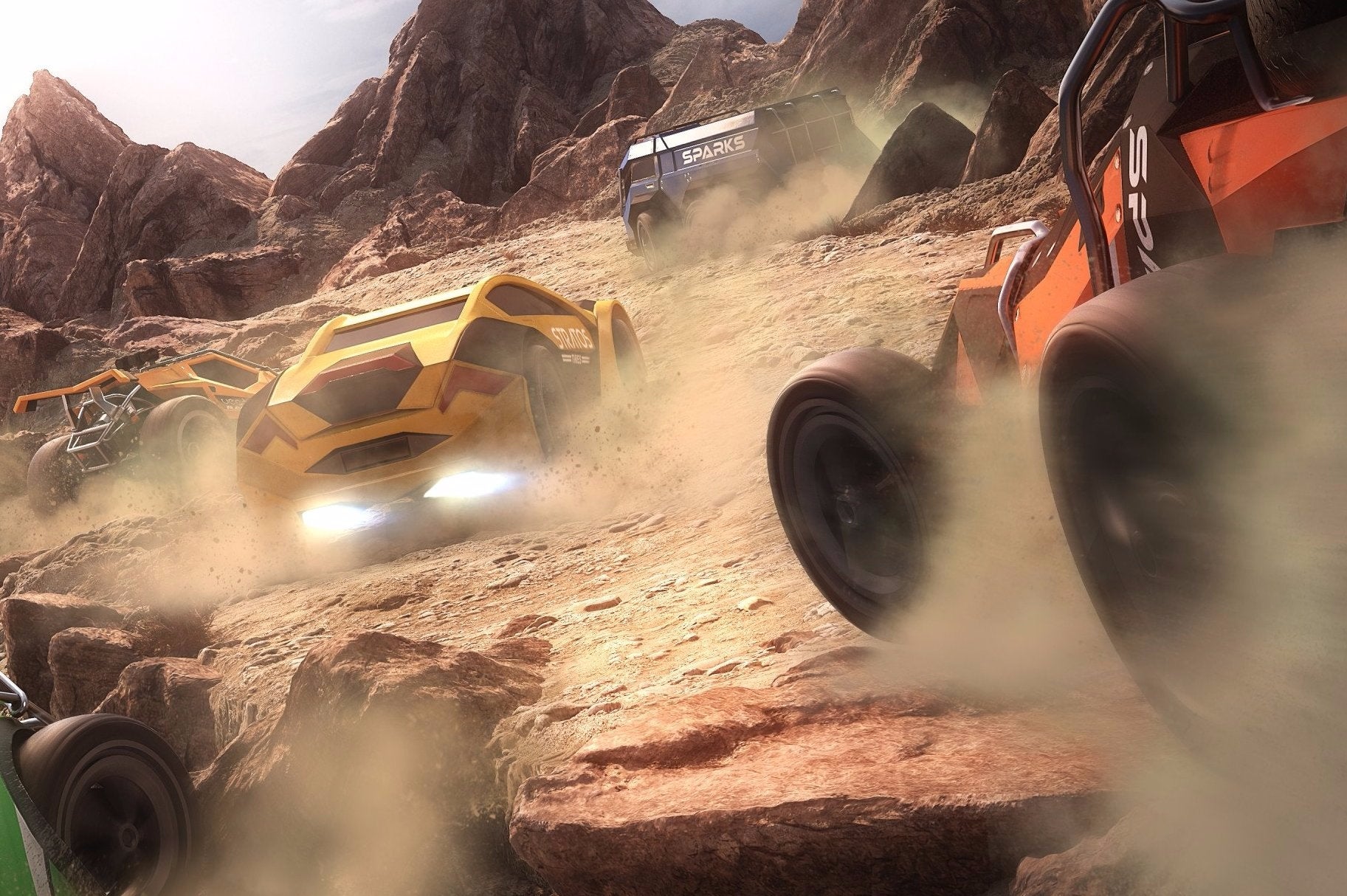 Digital Foundry: Hands-on with Mantis Burn Racing on PS4 Pro