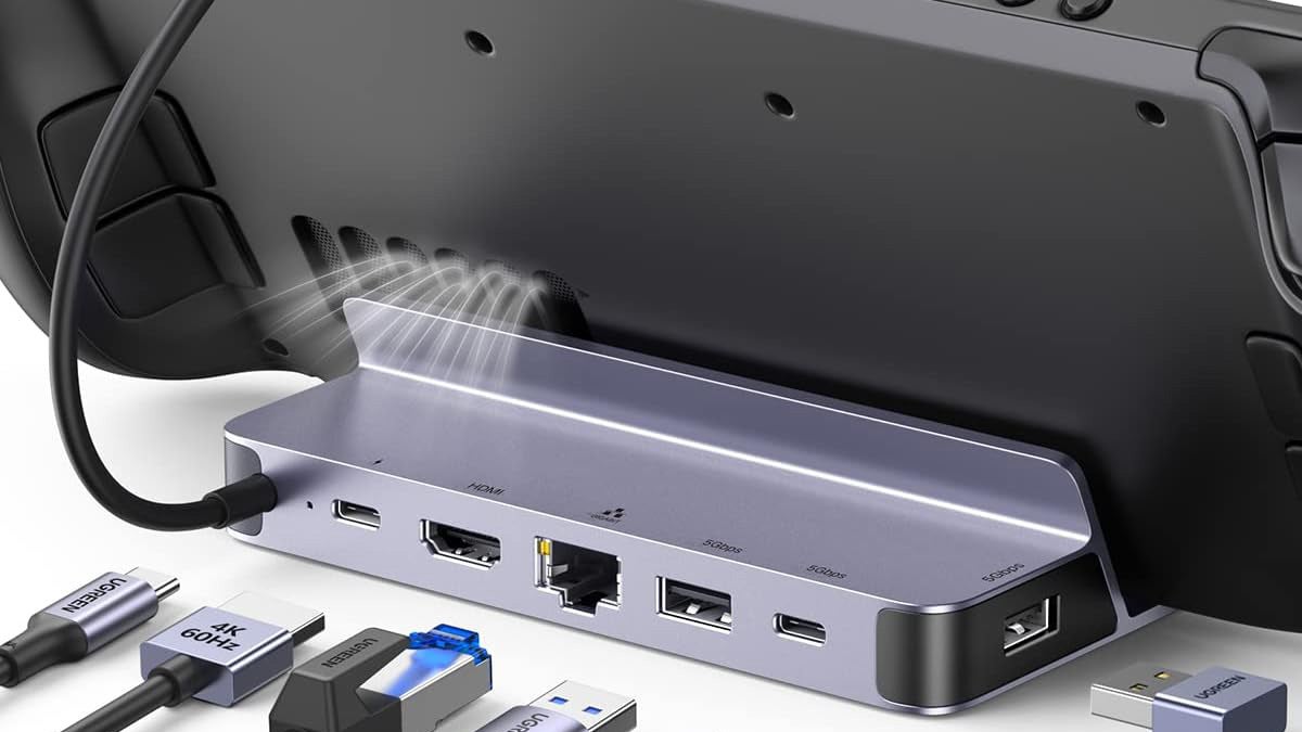 This Steam Deck dock is down to £26, the cheapest we've ever seen it