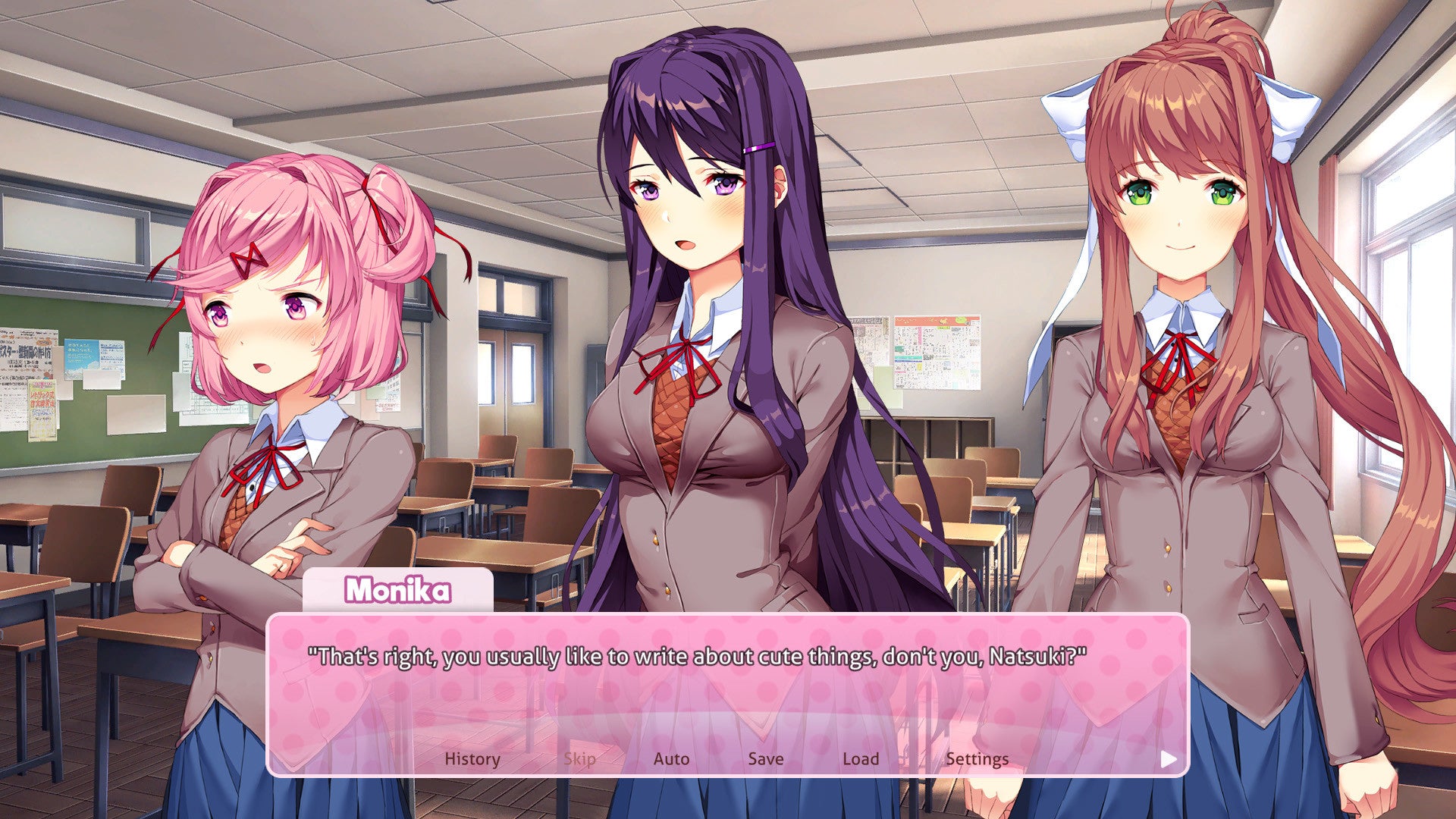 Doki Doki Literature Club Plus has launched its upgraded version